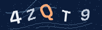 Image with a 5-character verification code
