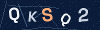 Imagem com um código de verificação de 5 caracteres