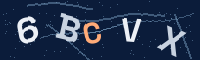 Imagem com um código de verificação de 5 caracteres
